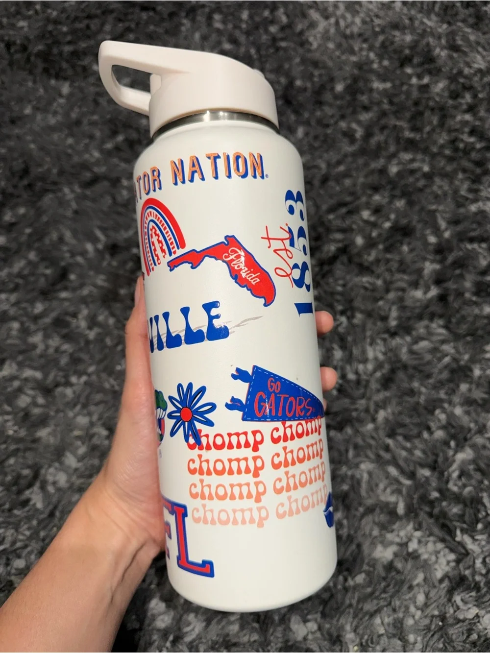 University of Florida Gators 34oz Quencher Tumbler